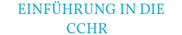 Einführung in die CCHR